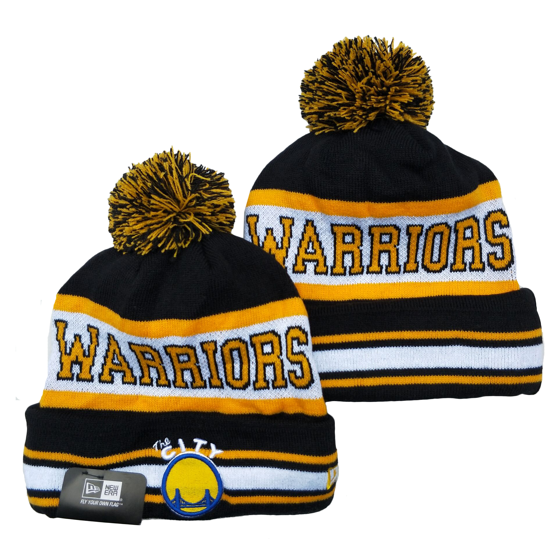 Golden State Warriors Knit Hats 011